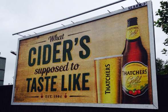 thatchers gold billboard photo